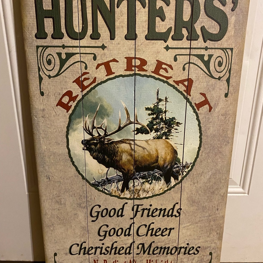 Cabin Decor Wooden Wall Hanging
